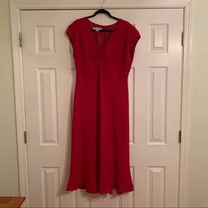 Rena Rowan Midi Dress Red Size 18